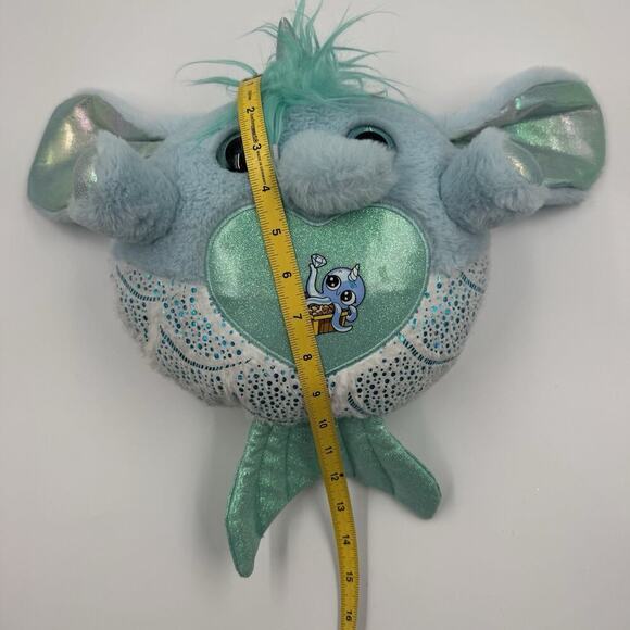 Rainbocorn Mermaidcorn ELEPHANT Collectible Cuddle Plush Stuffed Animal Toy Zuru - Picture 5 of 6